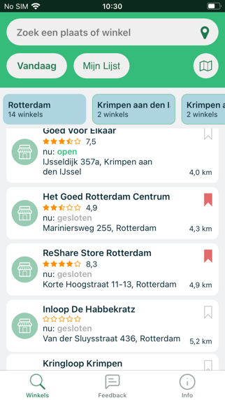 Screenshot #1 pour Kringloop App