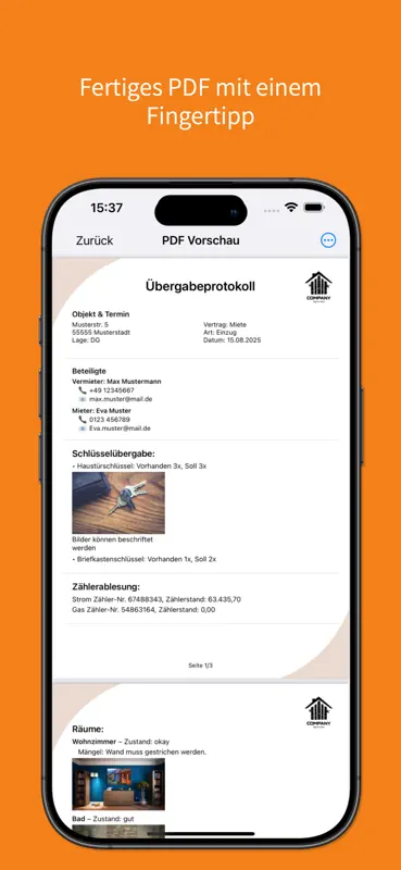 Immo Protokoll screenshot 4 of 6