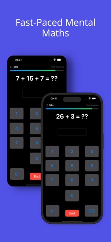 Quick Maths - Mental Mastery iPhone screenshot