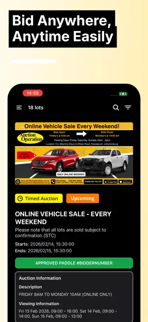 Auction Operation App screenshot 3