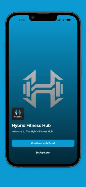 Hybrid Fitness Hub screenshot 1