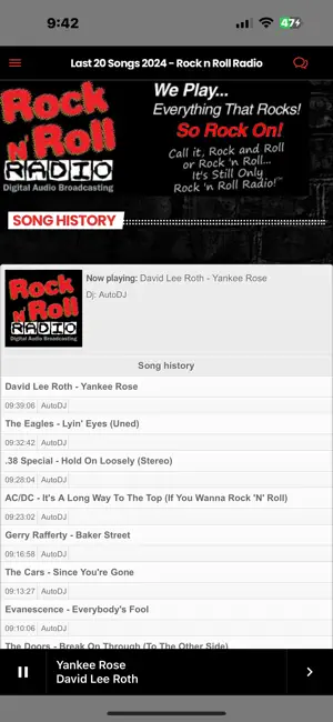 Rock n' Roll Radio Station screenshot 3
