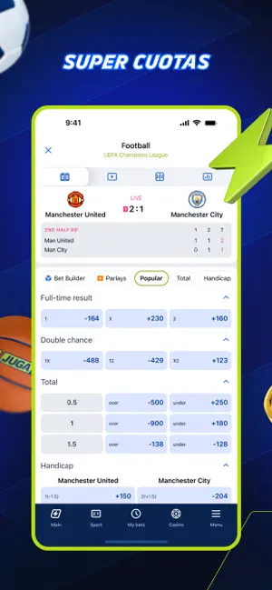 Jugabet Mexico iPhone screenshot 5