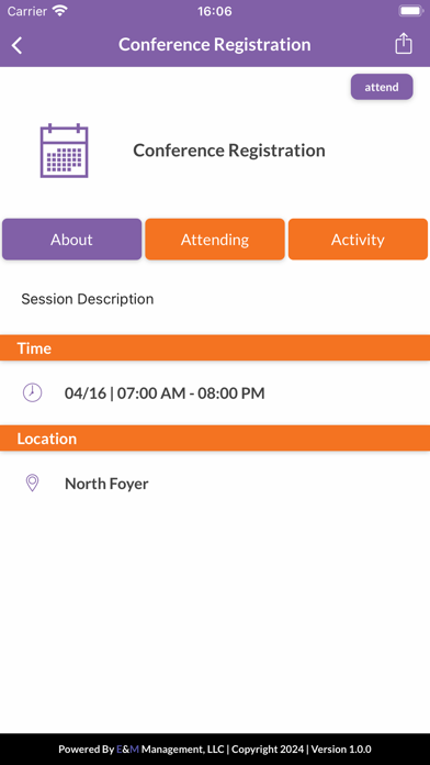 Great River MBA Conference Screenshot