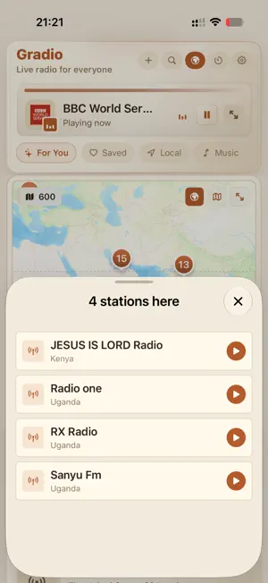 Gradio: Radio & Subtitles screenshot 2