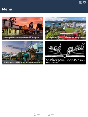 Booklovers Trail iPad screenshot