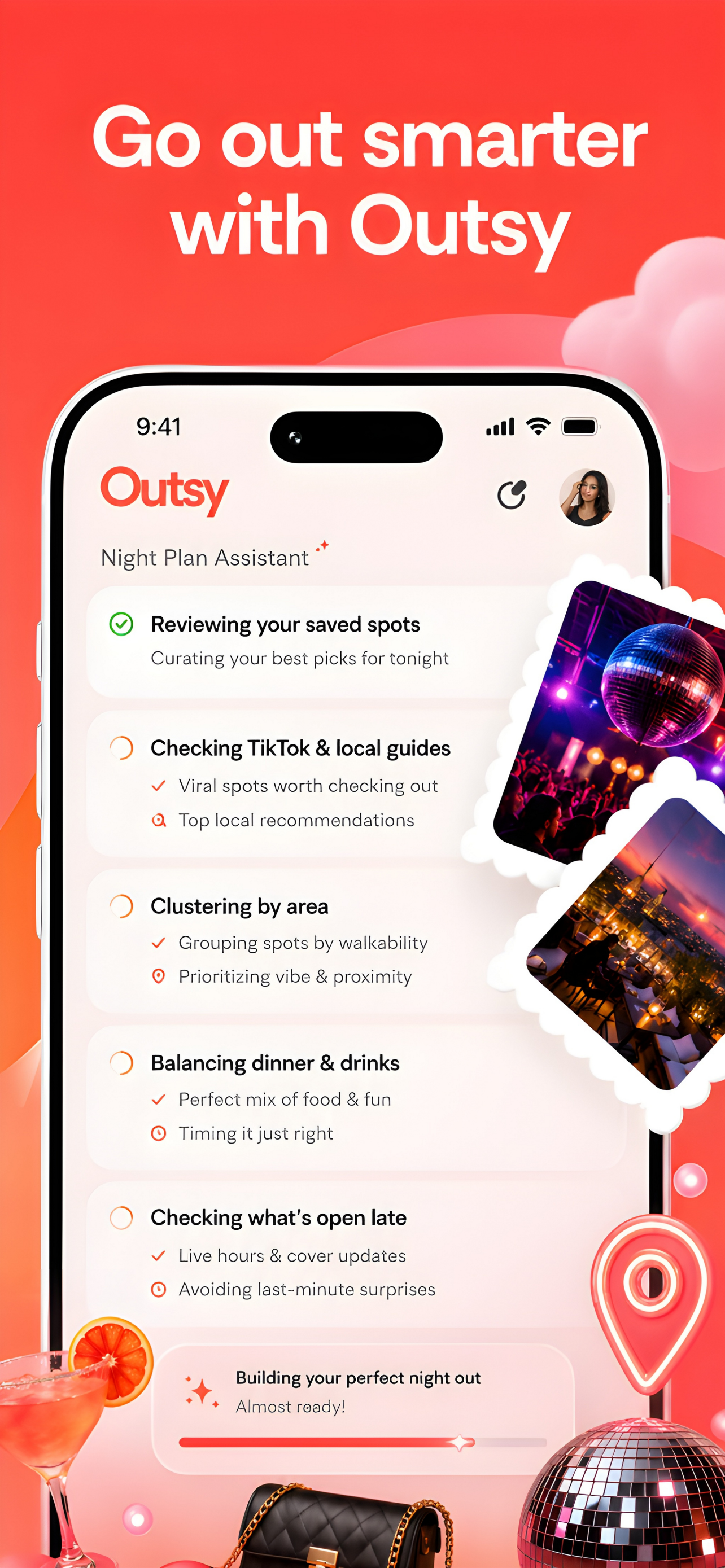 Outsy: Night Out Planner screenshot 6