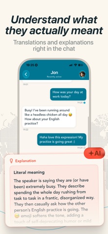 Linguar - Language Exchange iPhone screenshot