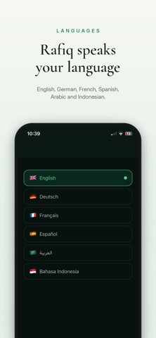 Rafiq – Companion screenshot