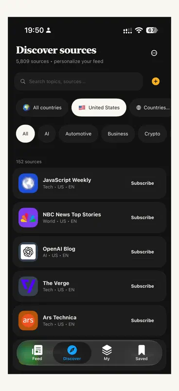 Oatmeal - News Feed screenshot 3 of 4