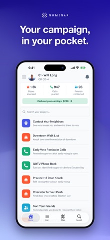 Numinar app screenshot