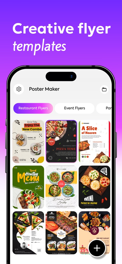 Poster Maker: Flyer Creator AI - Graphics & Design App | MWM