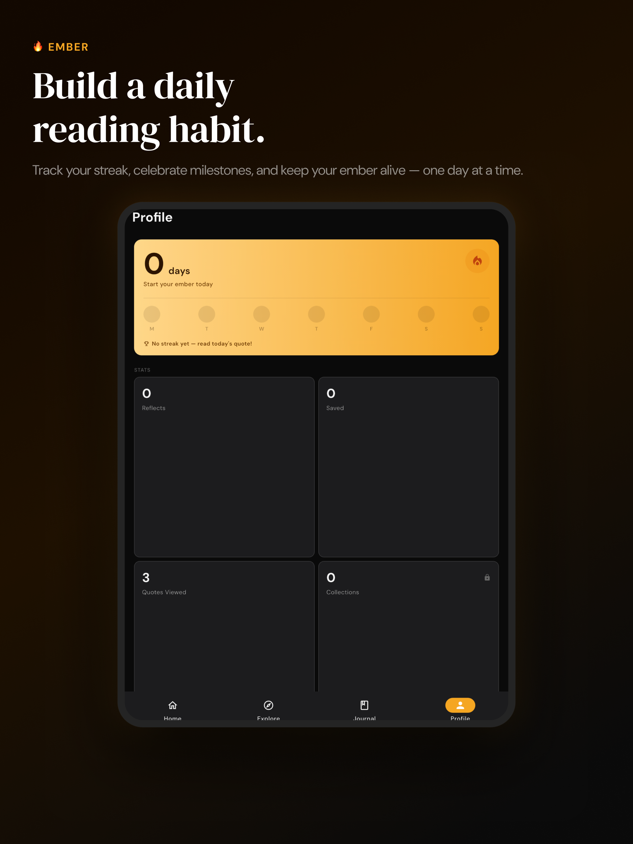 Ember - Daily Quotes & Journal screenshot 11