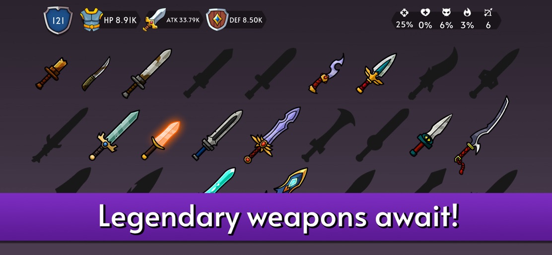 Knight Hero Adventure idle RPG screenshot 6