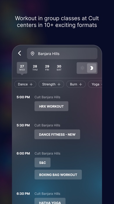 cult.fit Health Fitness & Gyms Screenshot