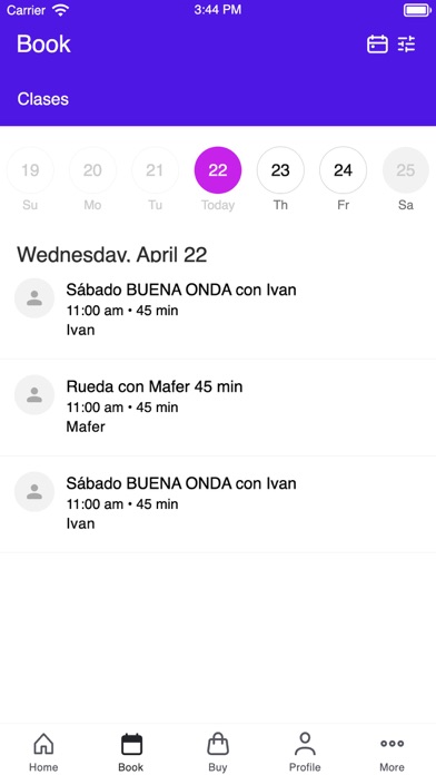 Bizio App screenshot