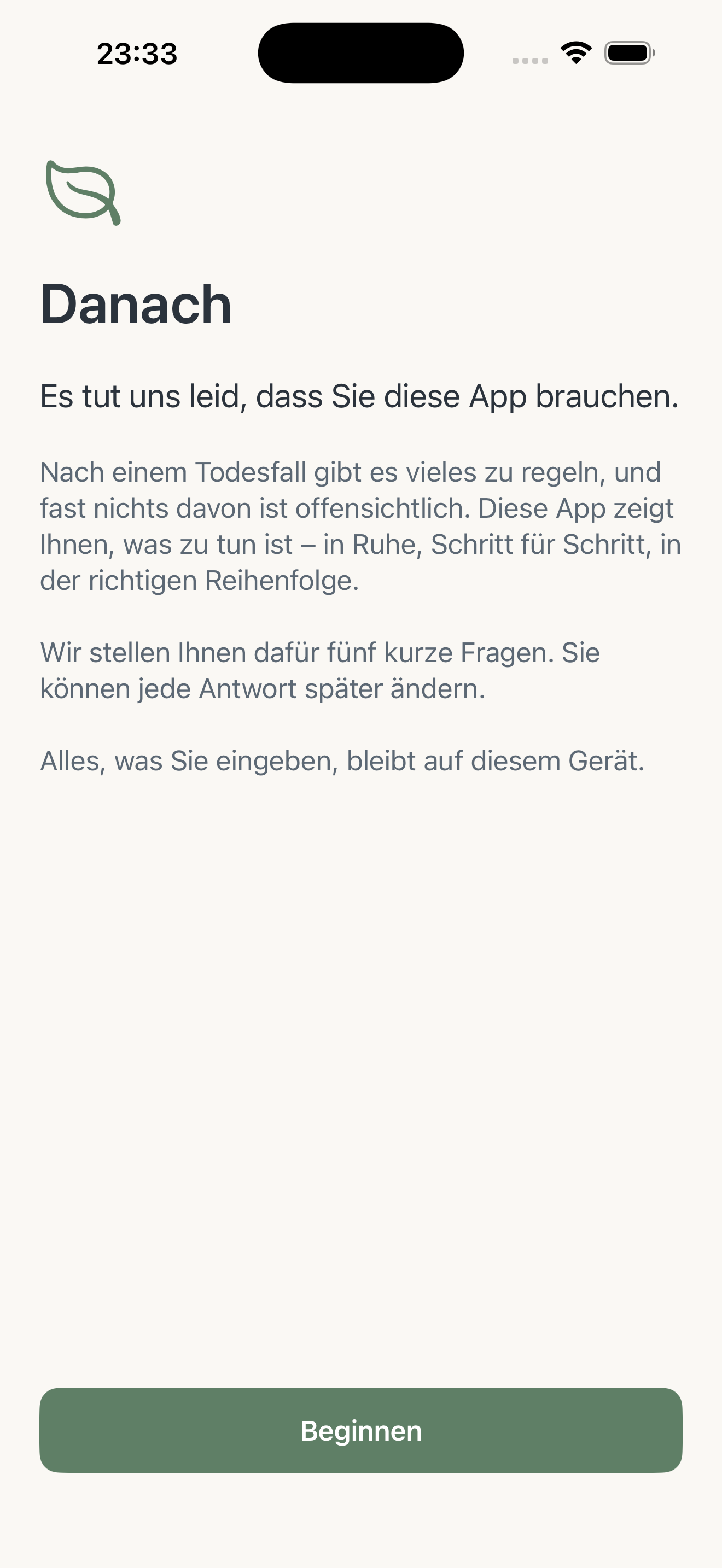 Danach – Trauerfall-Navigator screenshot 5