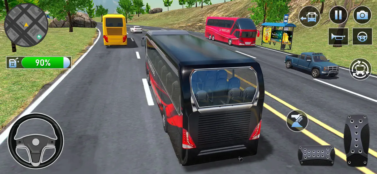 Screenshot #2 pour Touristique Passager Autobus