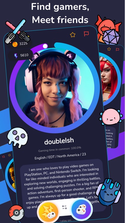 Noobly Find Gaming Friends LFG screenshot-0