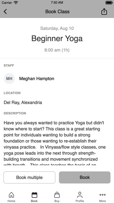 Mind the Mat Pilates & Yoga Screenshot