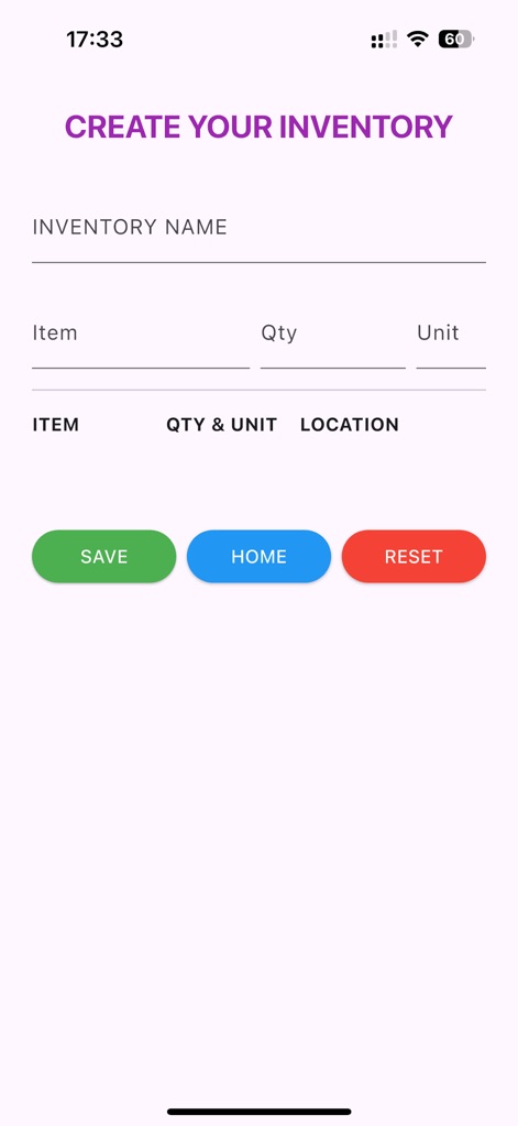 KITCHEN INVENTORY - Lifestyle App | MWM