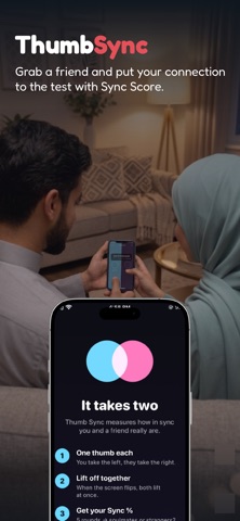 Thumb Sync - Couples & Friends screenshot 1