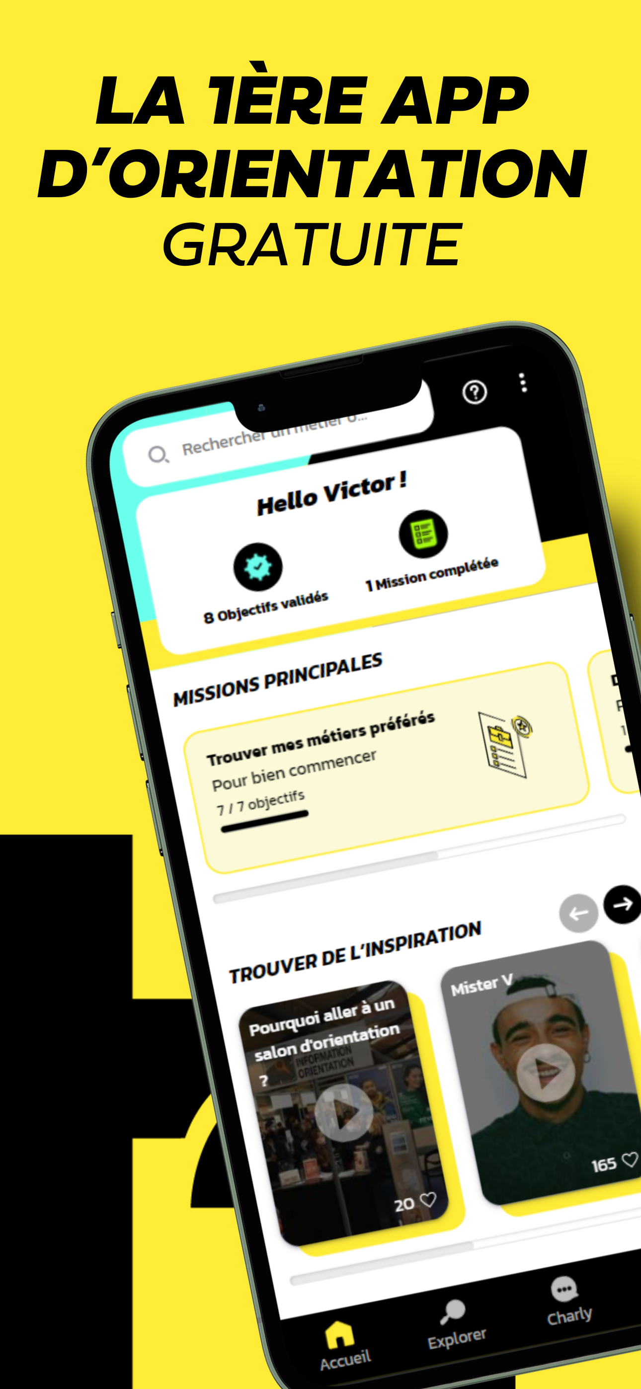 Hello Charly  : Orientation