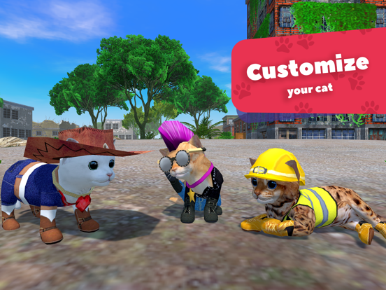 Cat Simulator 3D - Animal Life iPad screenshot 4 - Games app