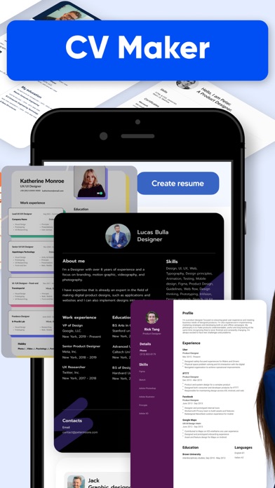 Resume Builder & CV Maker | Screenshot