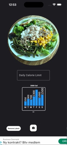 Simple AI Calorie Tracker Screenshot 1 of 2
