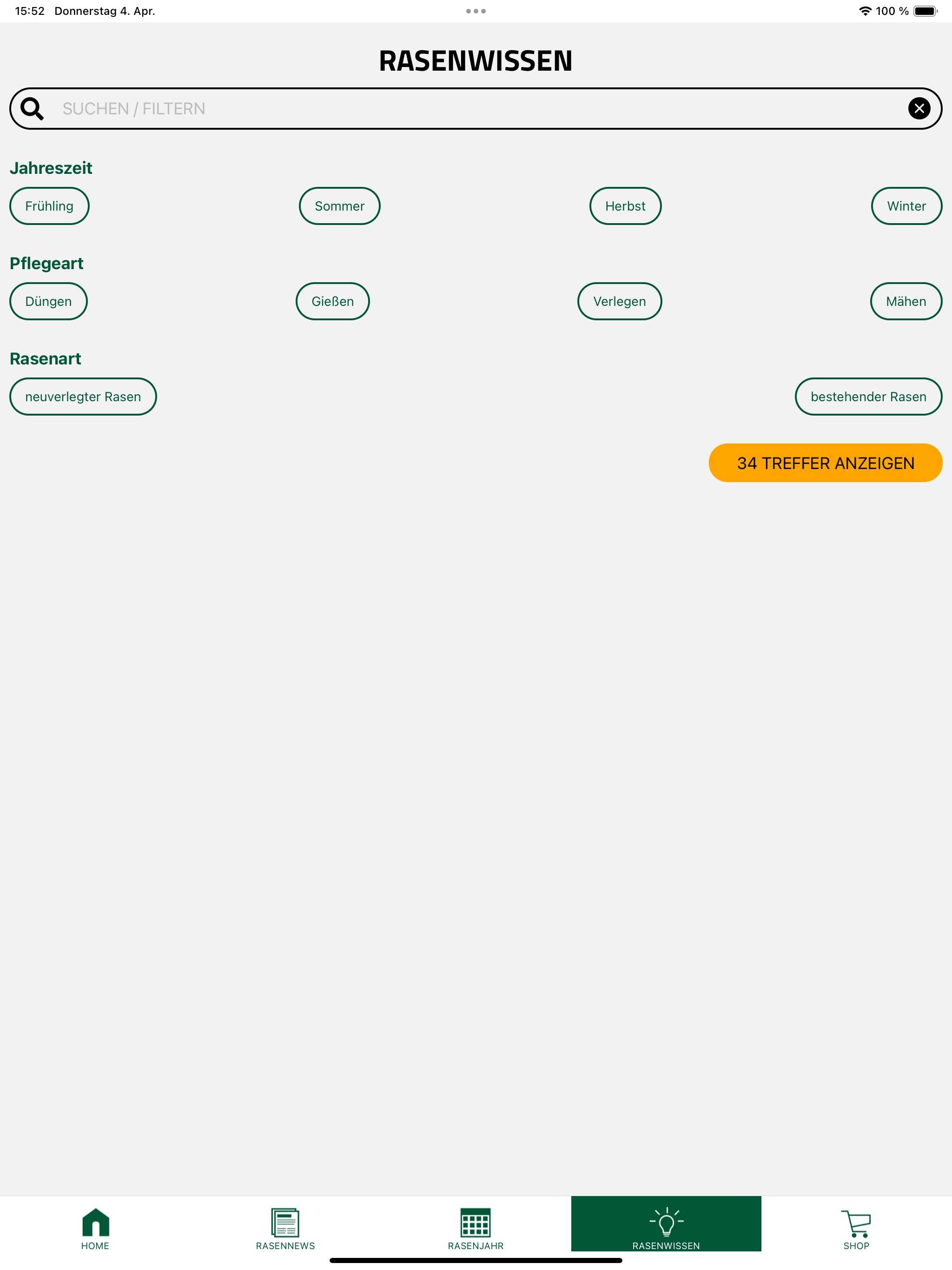 Schwab Rasenpflege App