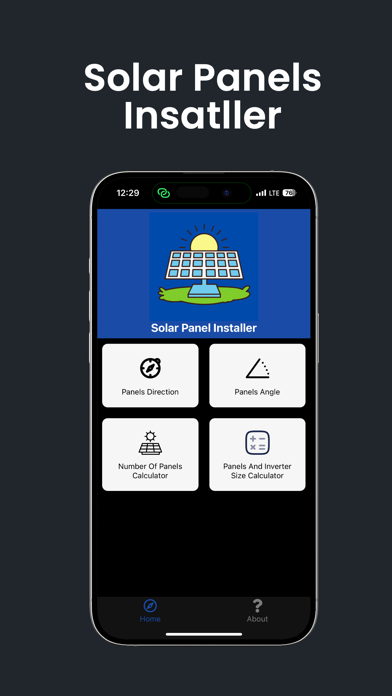 Solar Panel Installer Screenshot