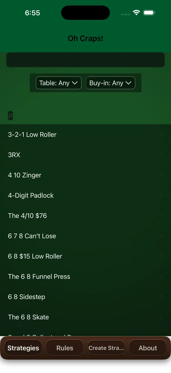 #4. Oh Craps! (iOS) Ved: Marco Salsiccia