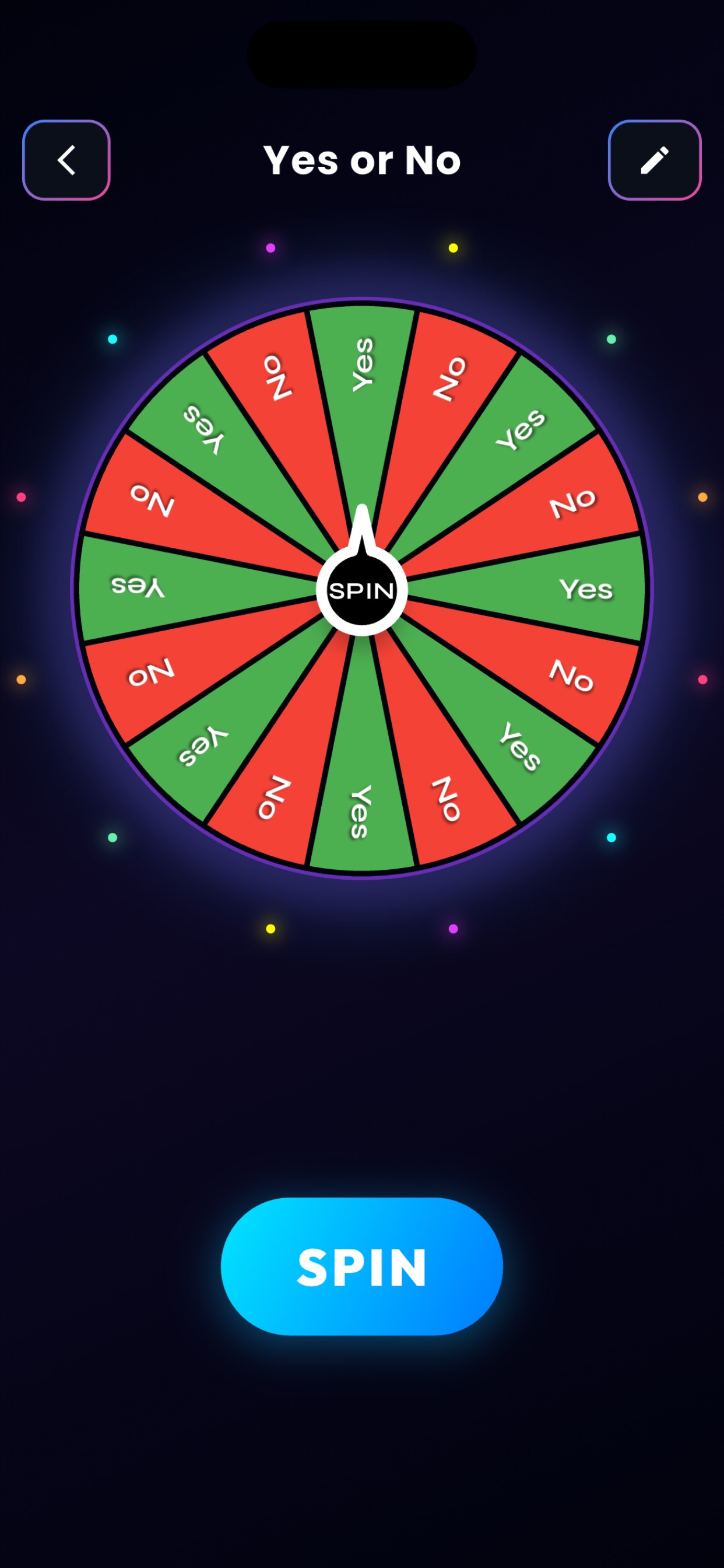 Screenshot 6 of Spinny: Wheel of Choices