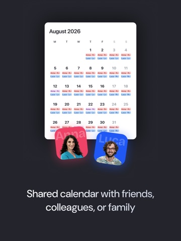 Shift to Calendar: AI Planner iPad screenshot