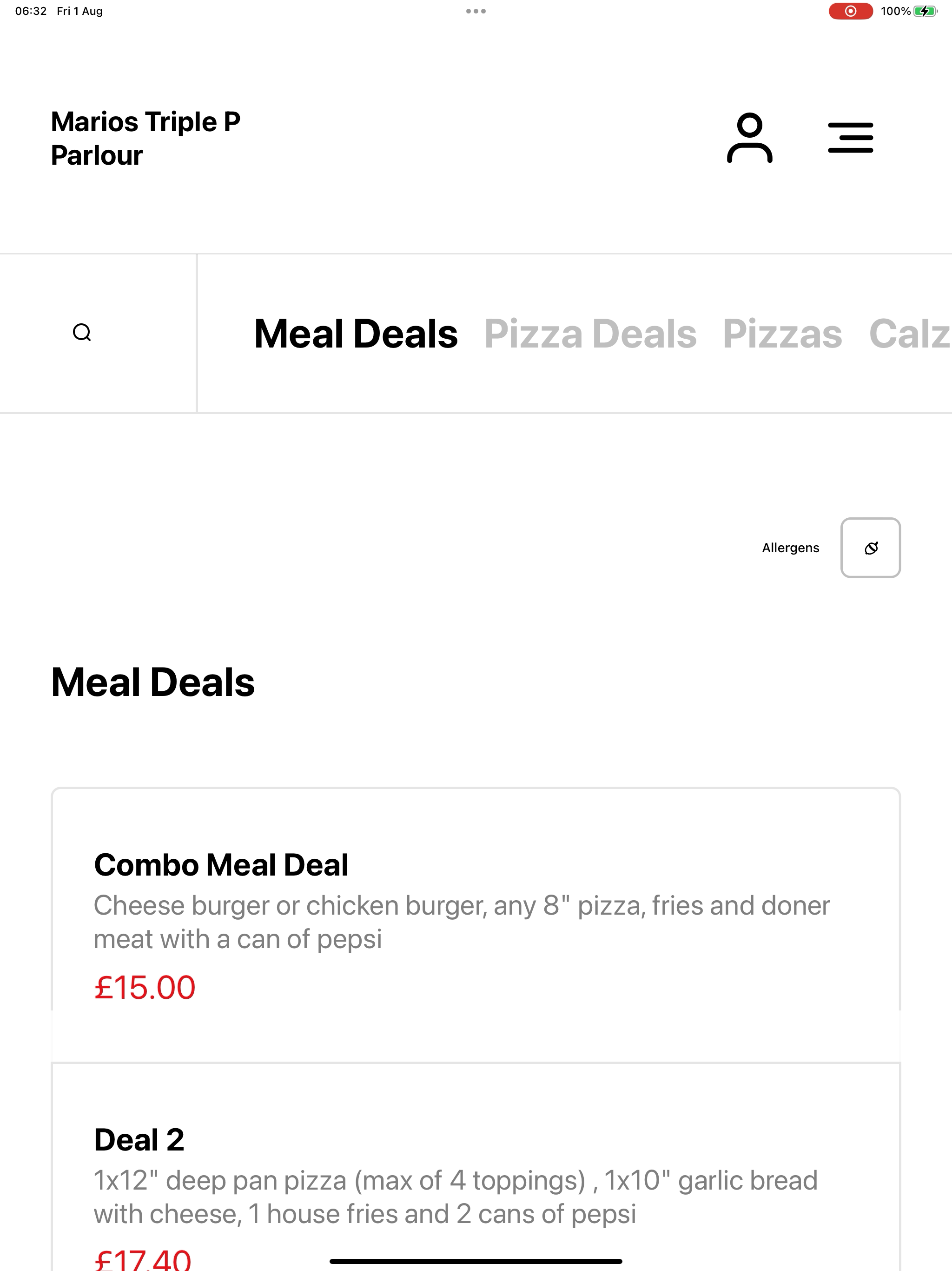 Marios Triple P Parlour screenshot 7