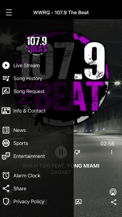 107.9 The Beat LIVE Screenshot 2 - AppWisp.com 107.9 The Beat LIVE Screenshot 2 - AppWisp.com