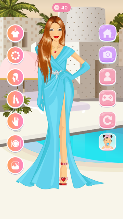 Fashion Girl: Dress Up Game Screenshot