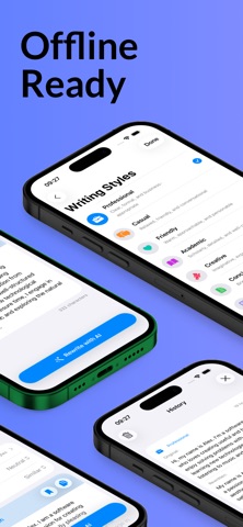 AI Rewriter Pro iPhone screenshot