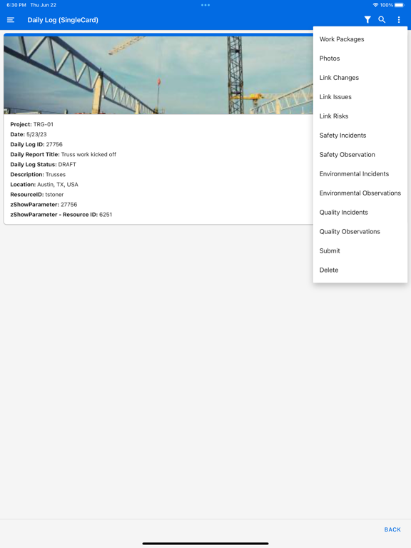 EcoSys iPad screenshot 4 - Business app