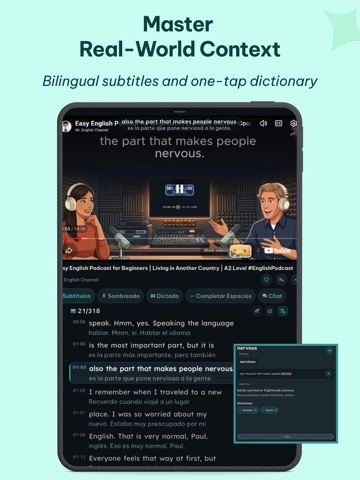 4You: Learn language via video iPad screenshot 2