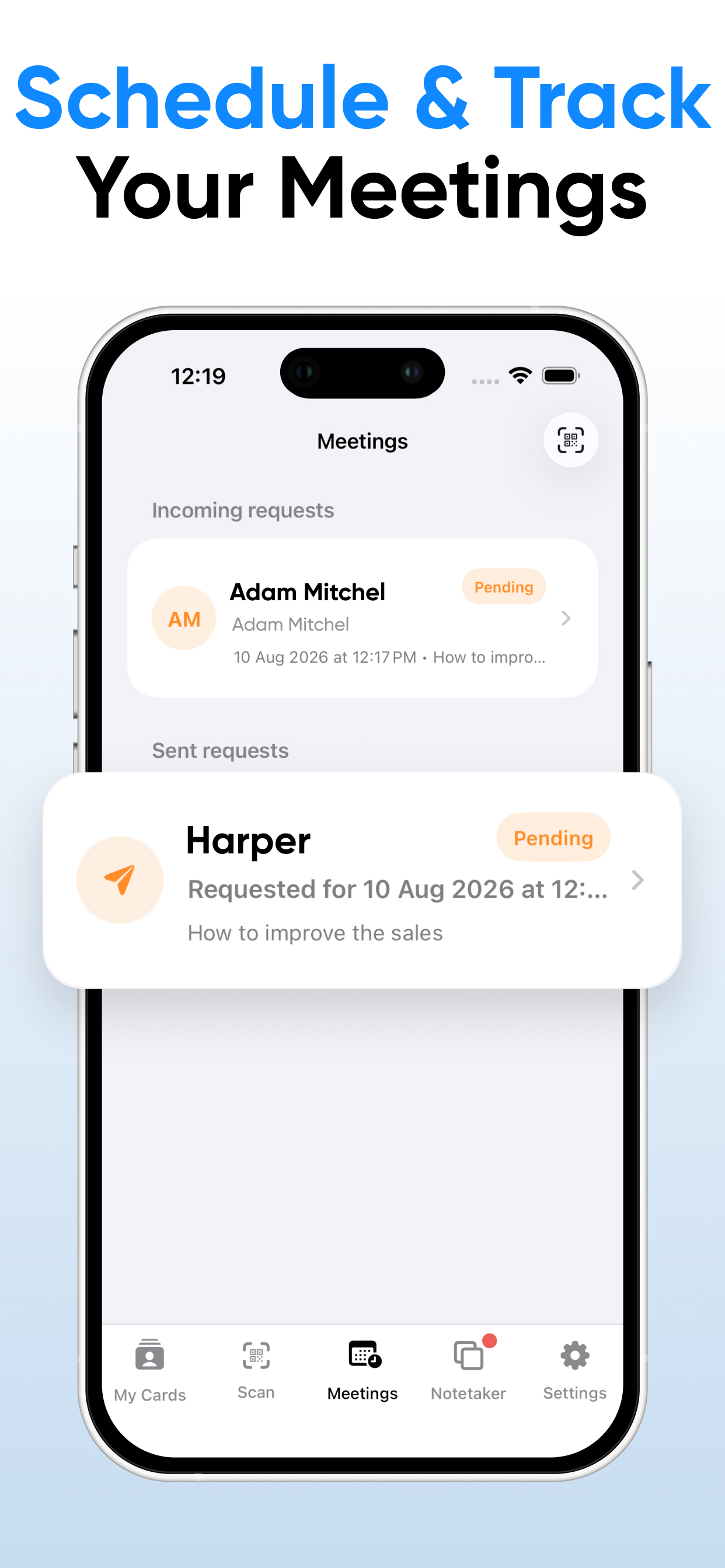 Digital Business Card Maker • screenshot 5