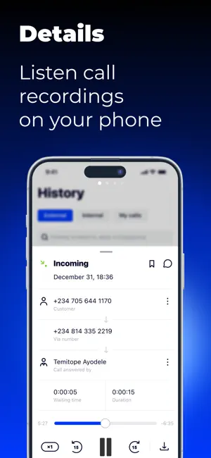 Virtual PBX Intarvas screenshot 2