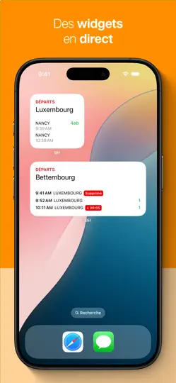 Capture d'écran de BH — Horaires Des Trains sur iPhone 6