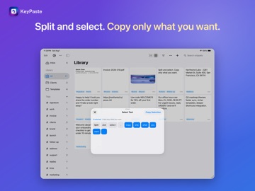 KeyPaste - Clipboard Manager iPad screenshot