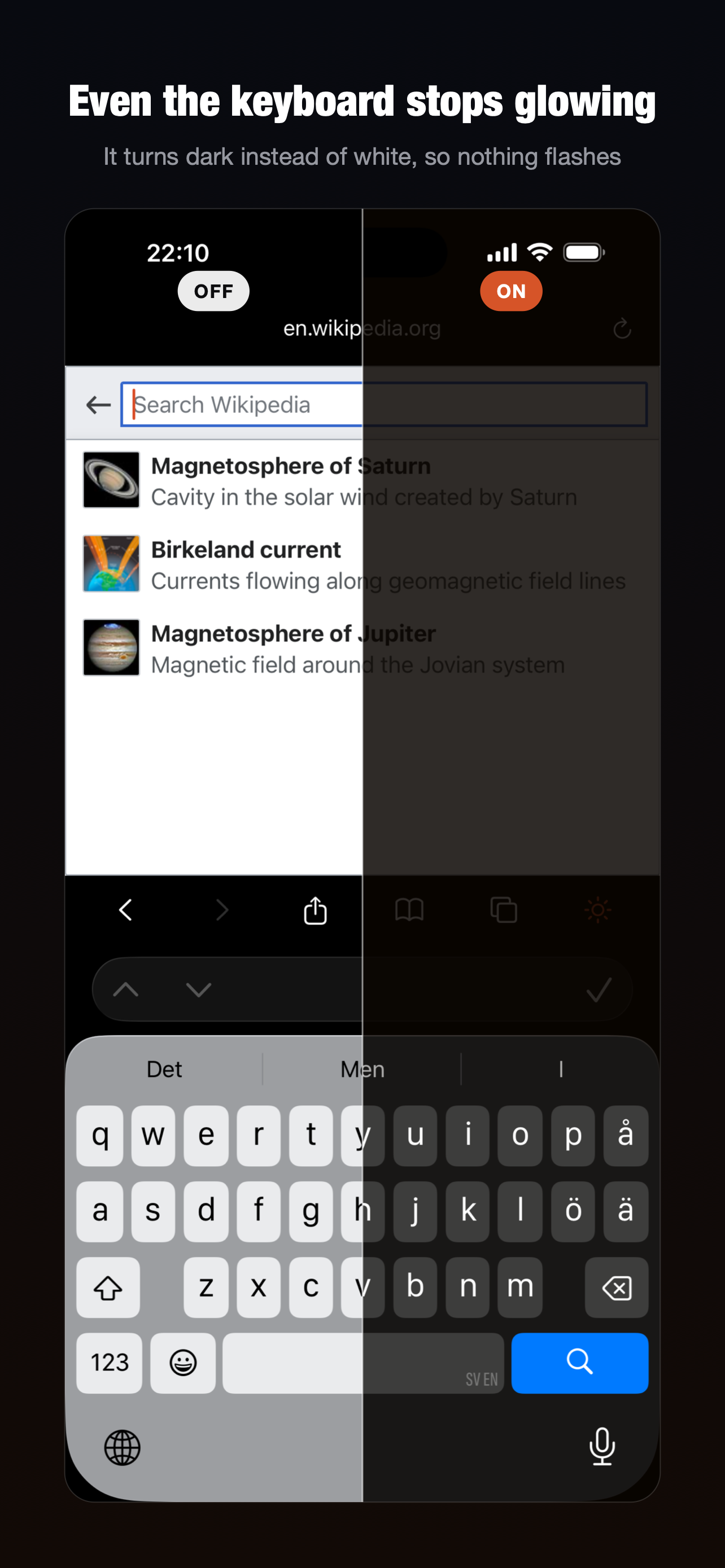 Night Web Browser by Alex screenshot 3