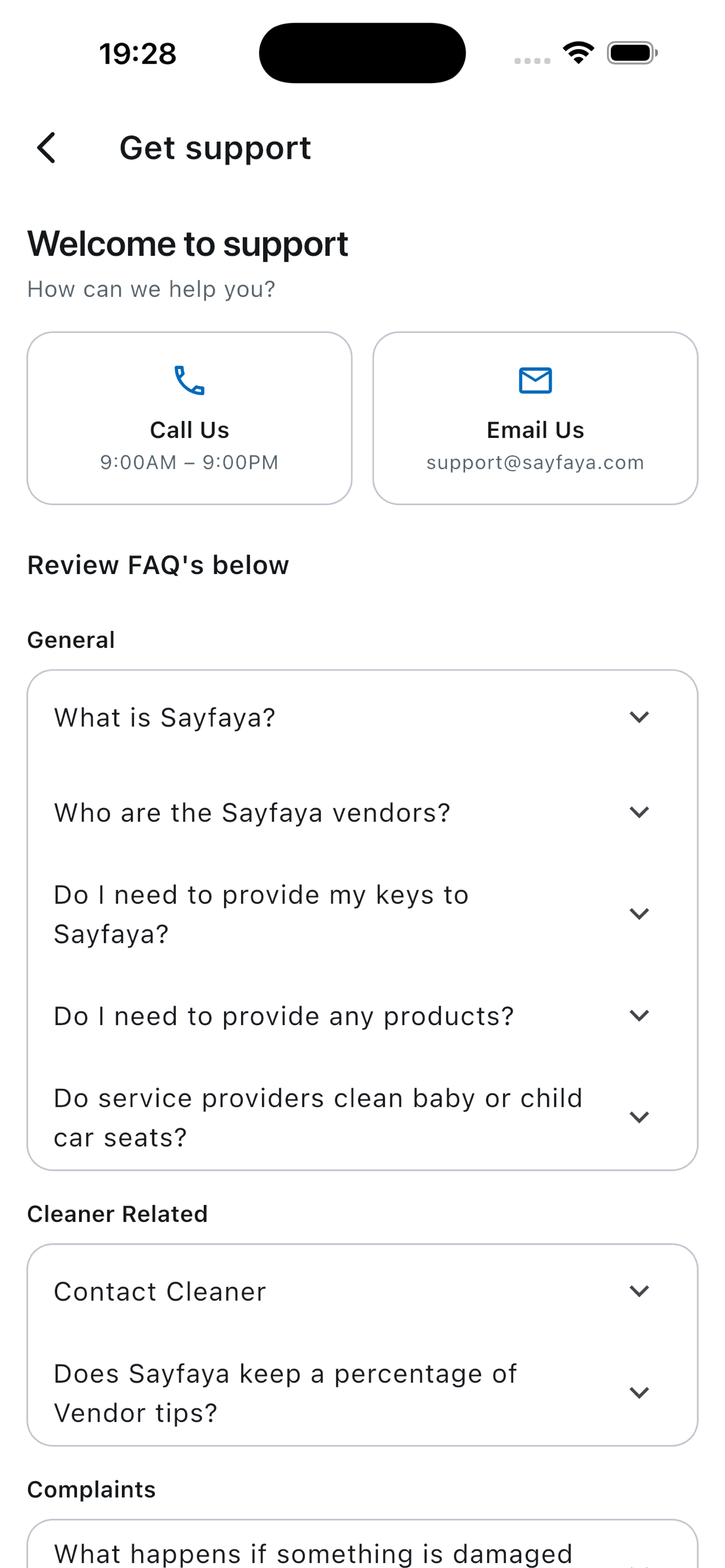 SayFaya Vendor screenshot 4