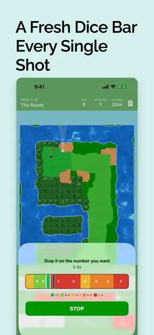 Pocket Golf - Dice Golf screenshot 3