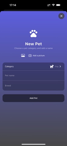 Peanutty: Pet Care Tracker screenshot