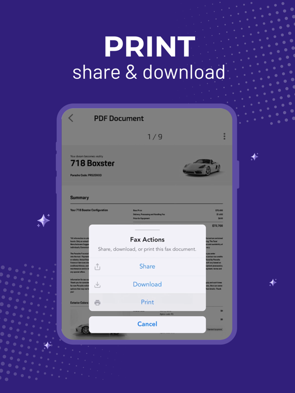 Faxify: Send & Receive Fax App iPad screenshot 10 - Utilities app